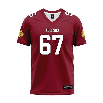 UMN Duluth - NCAA Football : Kaden Bonds - Maroon Premium Football Jersey-0