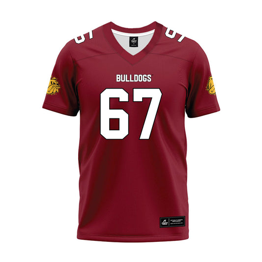 UMN Duluth - NCAA Football : Kaden Bonds - Maroon Premium Football Jersey-0