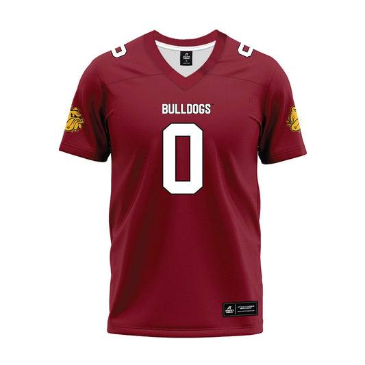 UMN Duluth - NCAA Football : Ryder Patterson - Maroon Premium Football Jersey-0