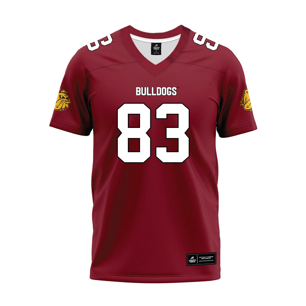 UMN Duluth - NCAA Football : Brenden Adams - Maroon Premium Football Jersey-0