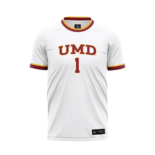 UMN Duluth - NCAA Women's Soccer : Edy Halverson - White Soccer Jersey-0