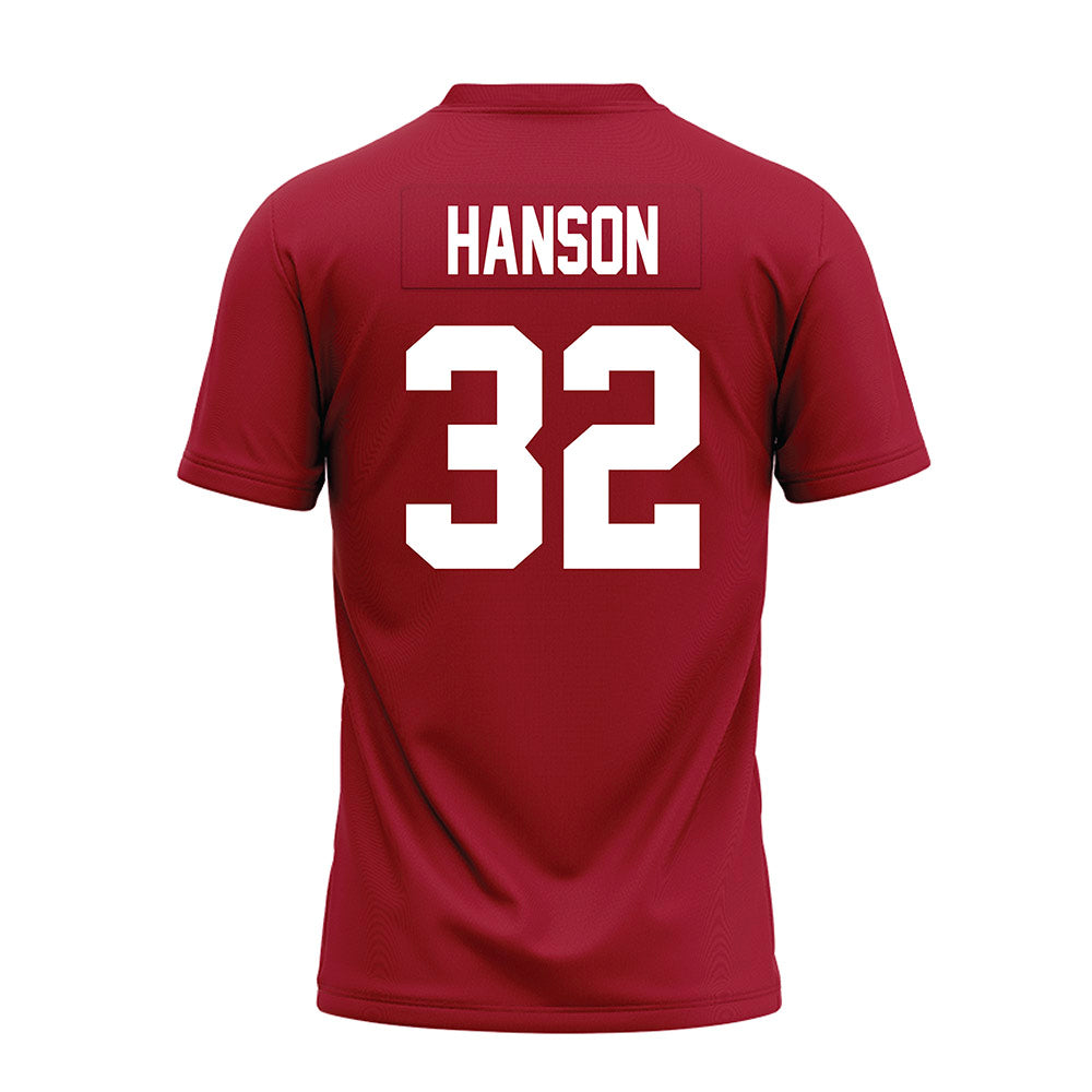 Alabama - NCAA Football : Griffin Hanson - Premium Football Jersey-1