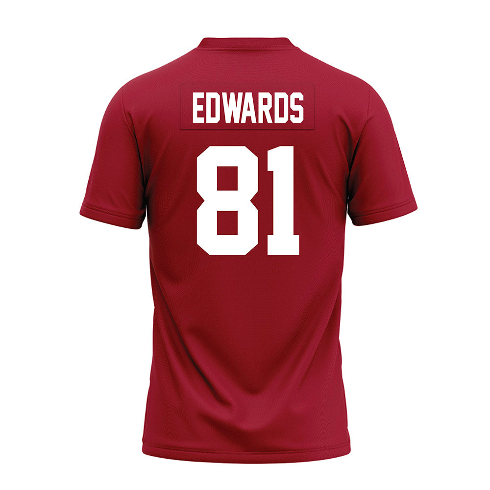 Alabama - NCAA Football : Kaleb Edwards - Premium Football Jersey-1
