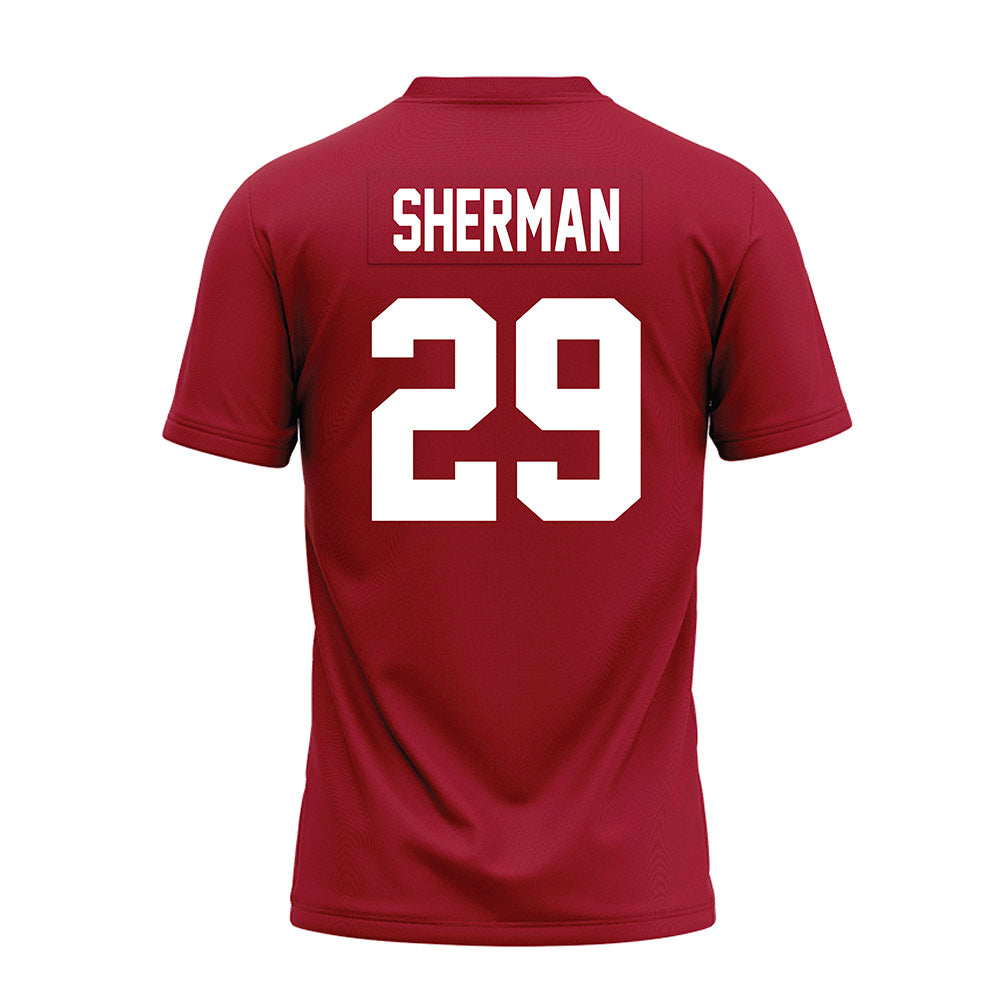 Alabama - NCAA Football : Nick Sherman - Premium Football Jersey-1