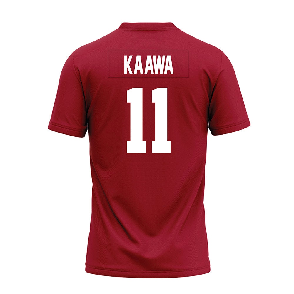 Alabama - NCAA Football : Tayden-Evan Kaawa - Premium Football Jersey-1