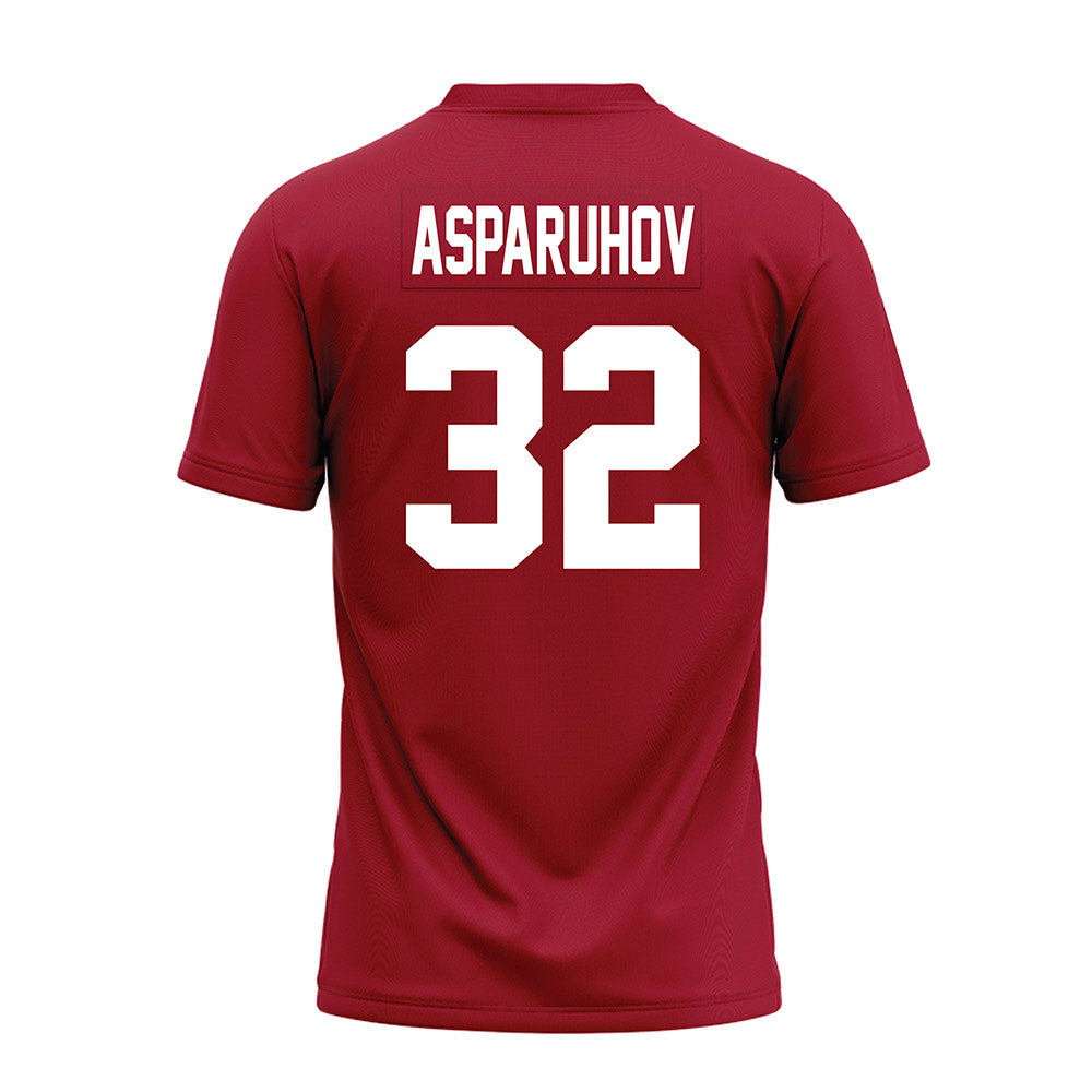 Alabama - NCAA Football : Alex Asparuhov - Premium Football Jersey-1