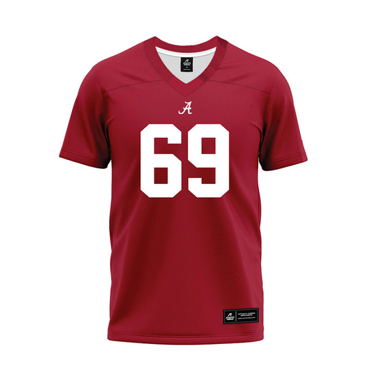 Alabama - NCAA Football : Baker Hickman - Premium Football Jersey-0