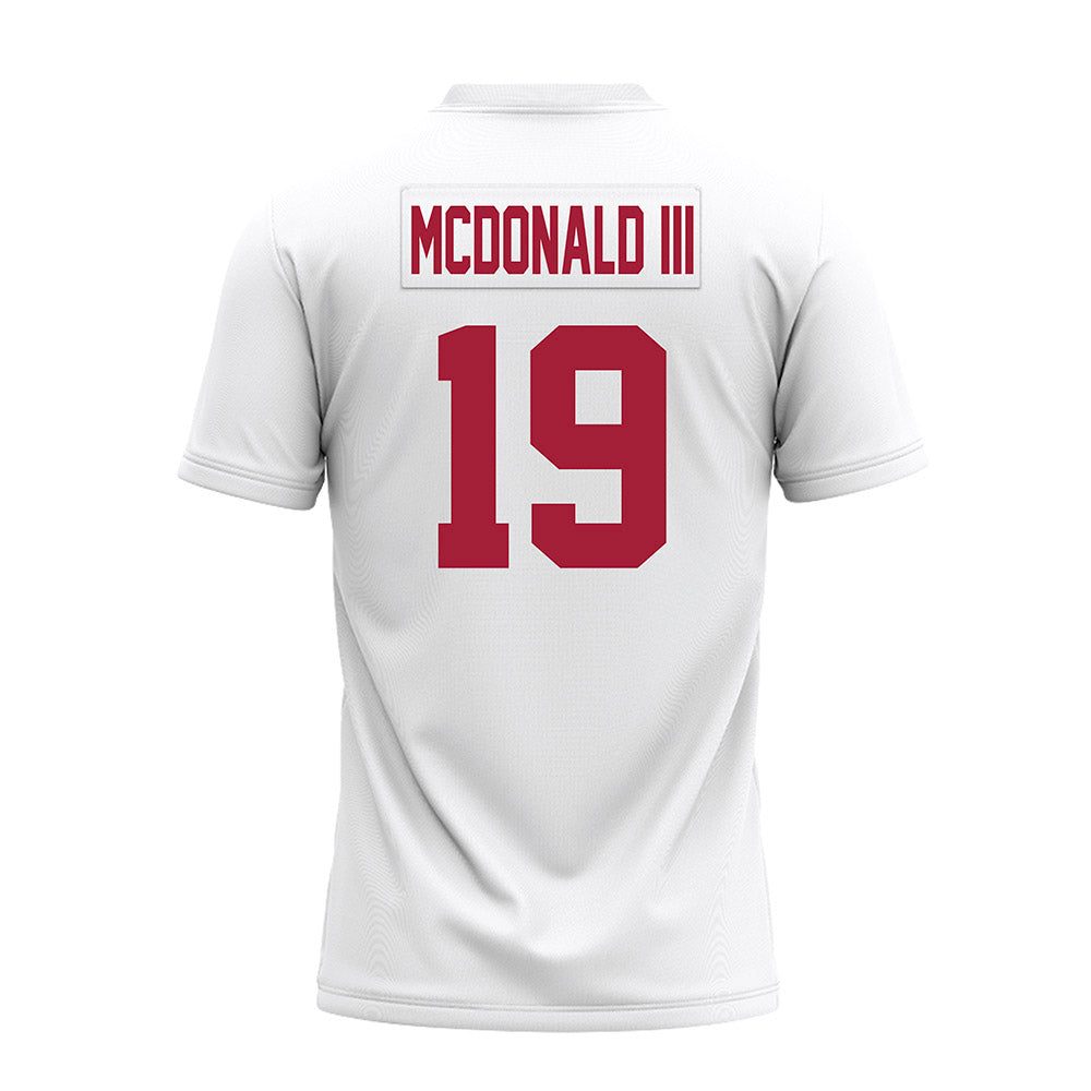 Alabama - NCAA Football : Chuck McDonald III - Premium Football Jersey-1