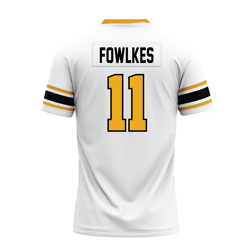 Missouri - NCAA Football : DaMarion Fowlkes - White Premium Football Jersey-1