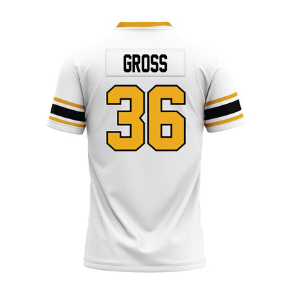 Missouri - NCAA Football : Sean Gross - White Premium Football Jersey-1