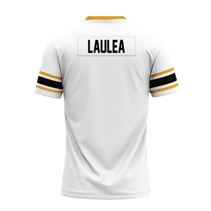 Missouri - NCAA Football : Sione Laulea - White Premium Football Jersey-1