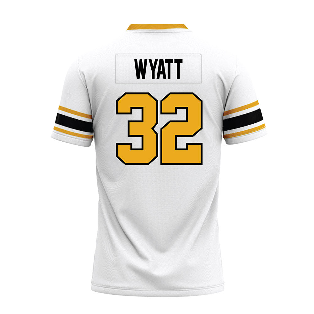 Missouri - NCAA Football : Gavin Wyatt - White Premium Football Jersey-1