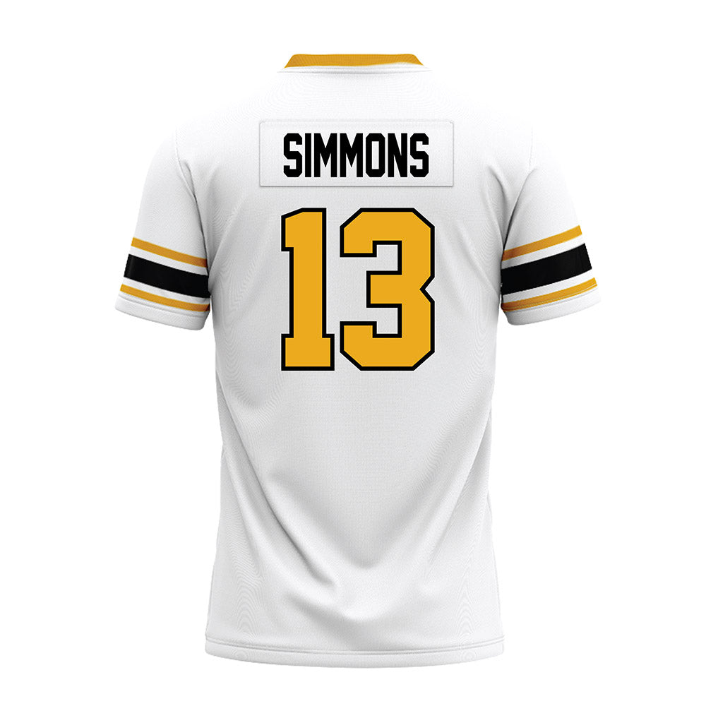 Missouri - NCAA Football : Austin Simmons - White Premium Football Jersey-1