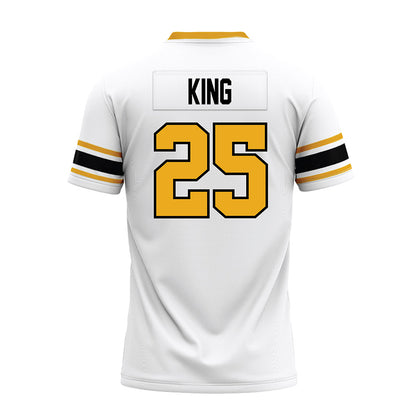 Missouri - NCAA Football : Jason King - White Premium Football Jersey-1