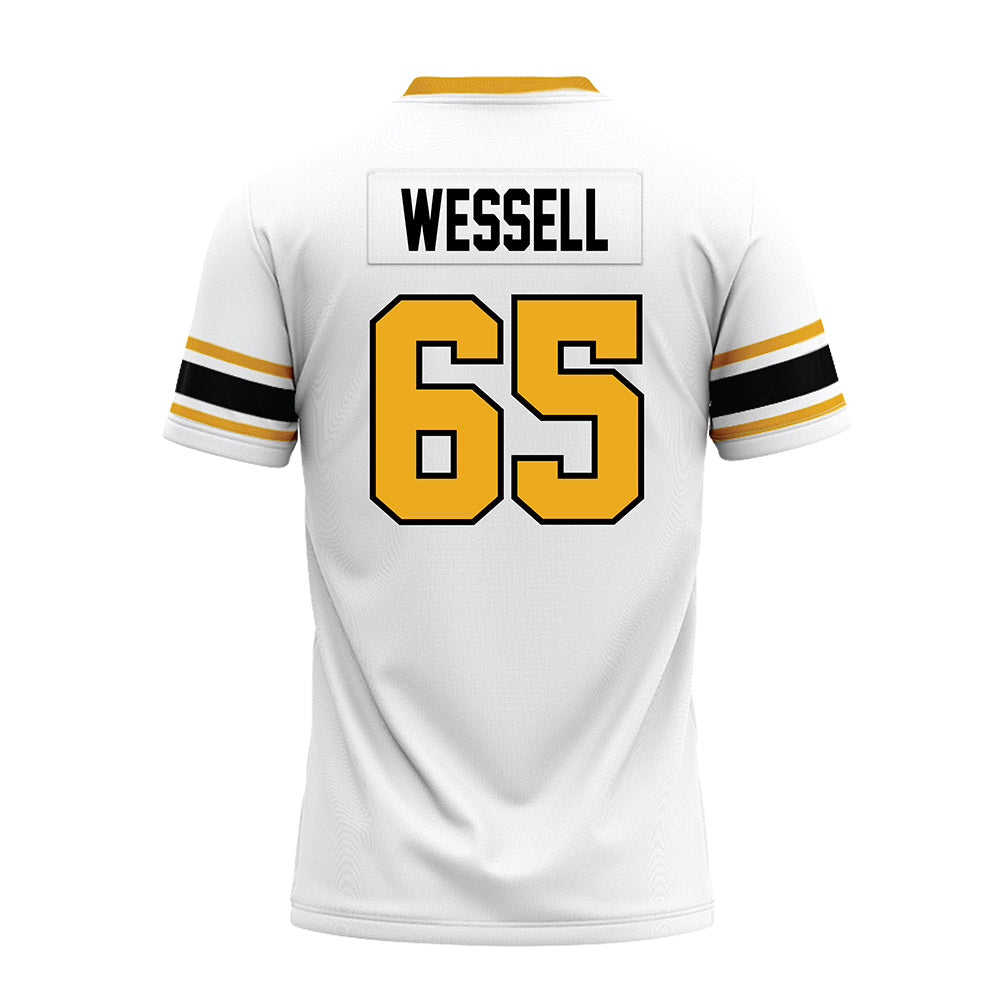 Missouri - NCAA Football : Brysen Wessell - White Premium Football Jersey-1