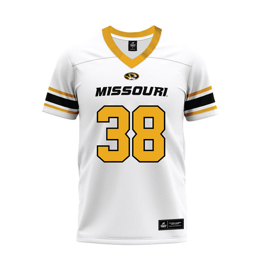 Missouri - NCAA Football : Keenan Harris - White Premium Football Jersey-0