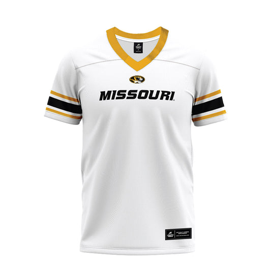 Missouri - NCAA Football : Kenric Lanier II - White Premium Football Jersey-0