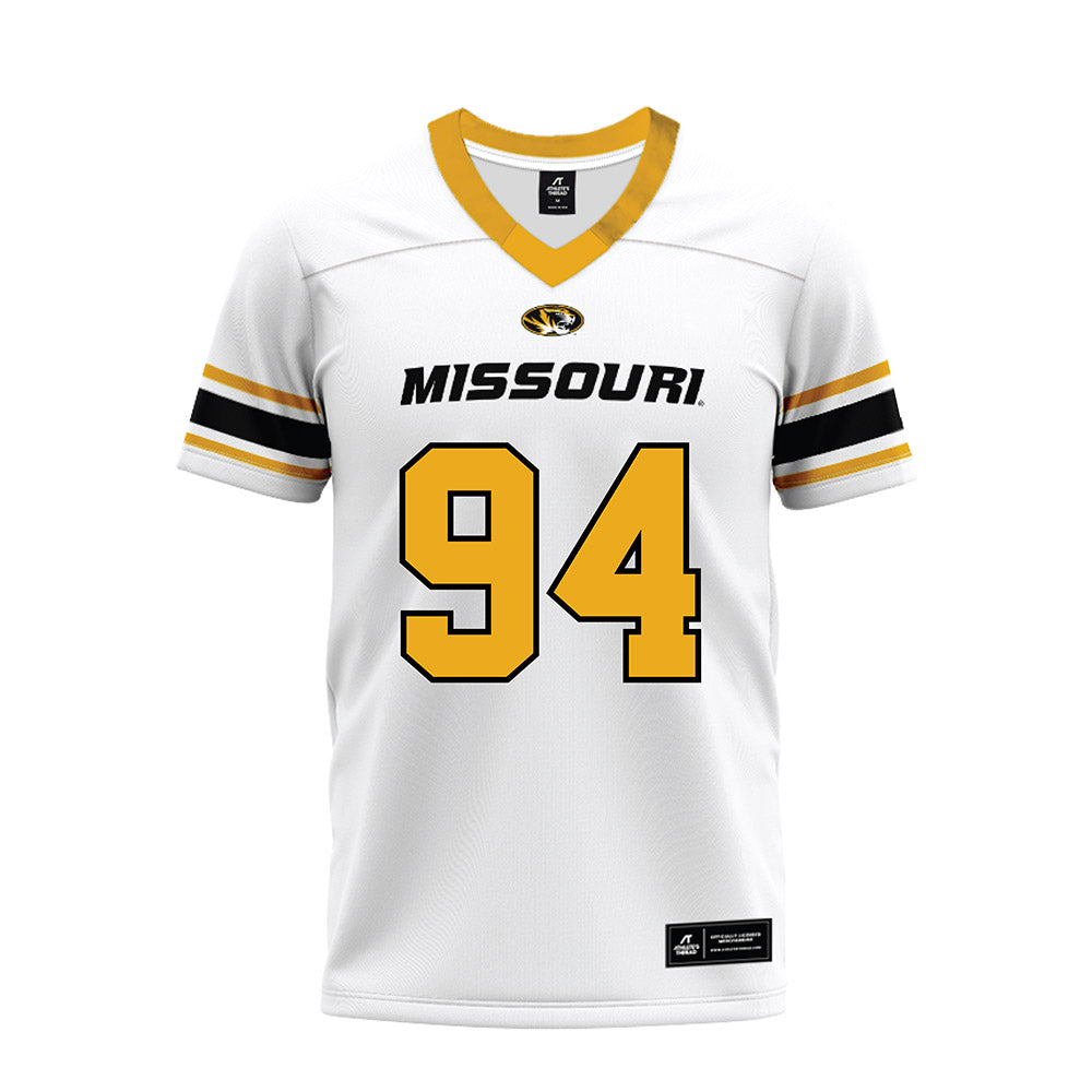 Missouri - NCAA Football : Sam Williams - White Premium Football Jersey-0