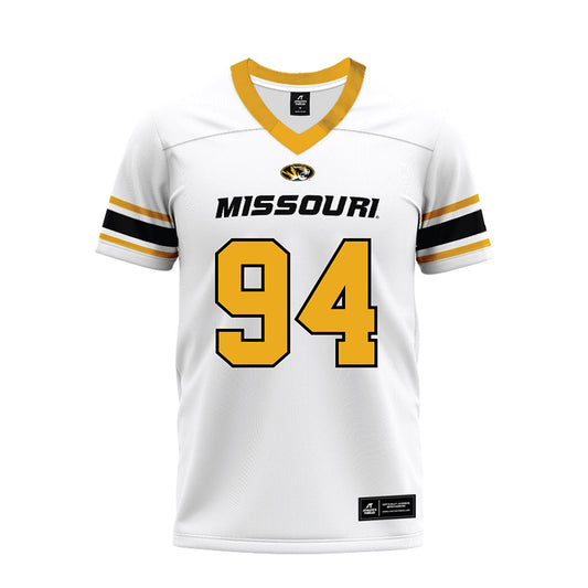 Missouri - NCAA Football : Sam Williams - White Premium Football Jersey-0
