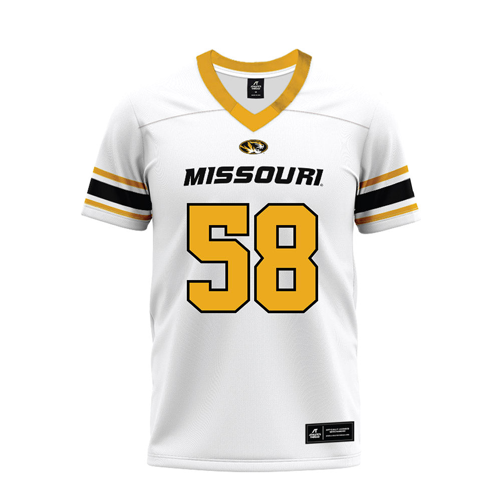 Missouri - NCAA Football : Khalief Canty - White Premium Football Jersey-0