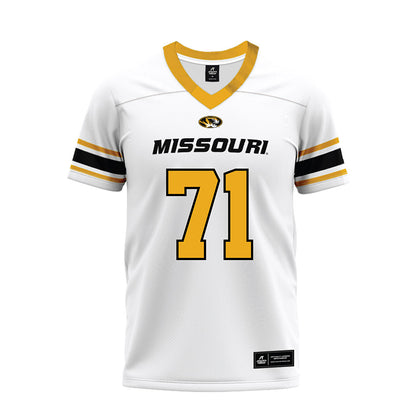 Missouri - NCAA Football : Ryan Jostes - White Premium Football Jersey-0