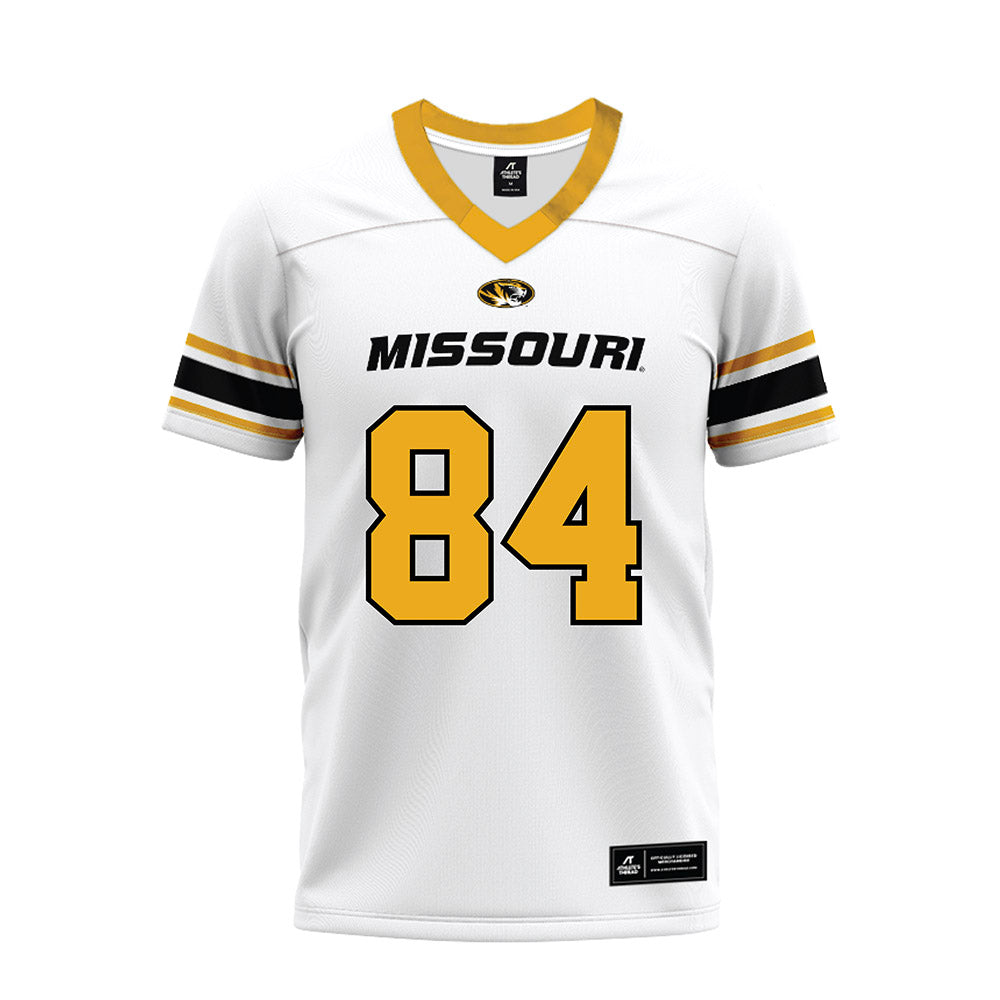 Missouri - NCAA Football : Adam Molitor - White Premium Football Jersey-0