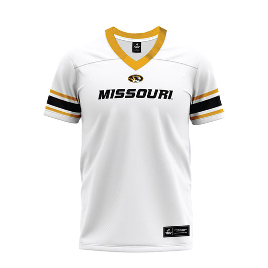Missouri - NCAA Football : Sione Laulea - White Premium Football Jersey-0