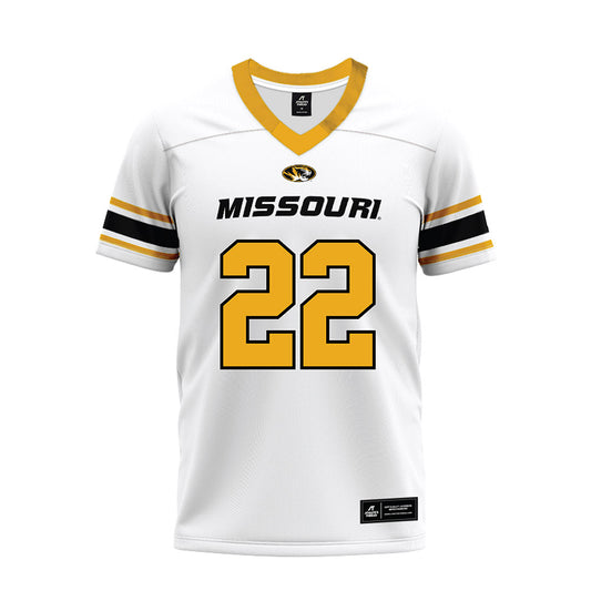Missouri - NCAA Football : Elijah Dotson - White Premium Football Jersey-0