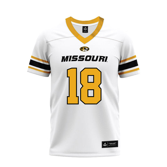 Missouri - NCAA Football : JaDon Blair - White Premium Football Jersey-0