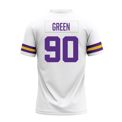LSU - NCAA Football : Stephiylan Green - White Premium Football Jersey-1
