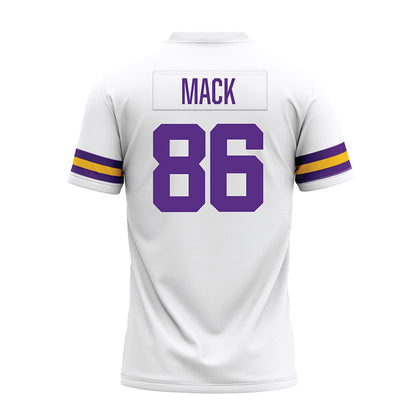 LSU - NCAA Football : Jabari Mack - White Premium Football Jersey-1