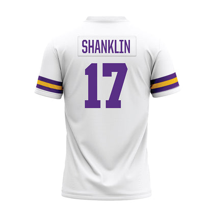 LSU - NCAA Football : Damien Shanklin - White Premium Football Jersey-1