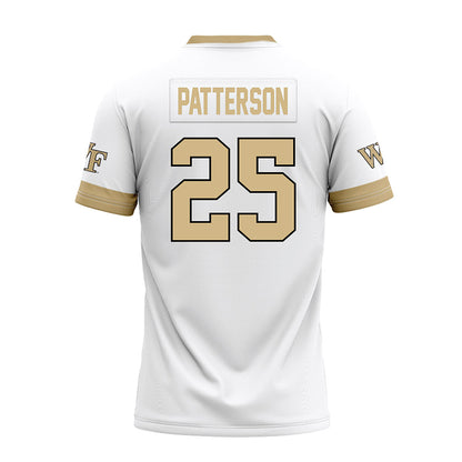 Wake Forest - NCAA Football : Josh Patterson - White Premium Football Jersey-1
