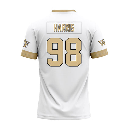 Wake Forest - NCAA Football : Christian Harris - White Premium Football Jersey-1