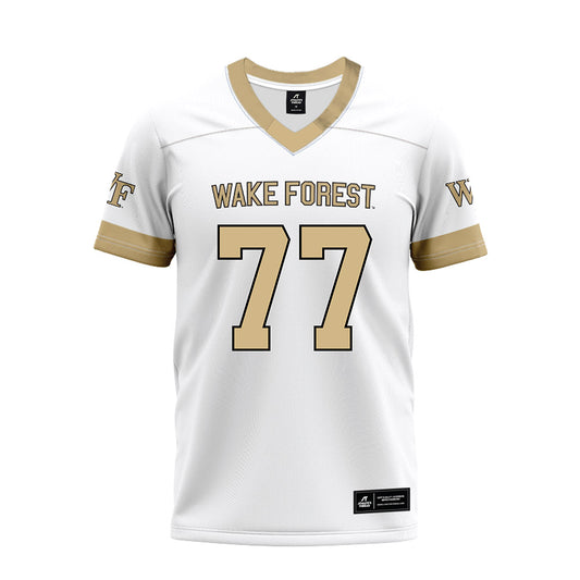 Wake Forest - NCAA Football : Dylan Durbin - White Premium Football Jersey-0