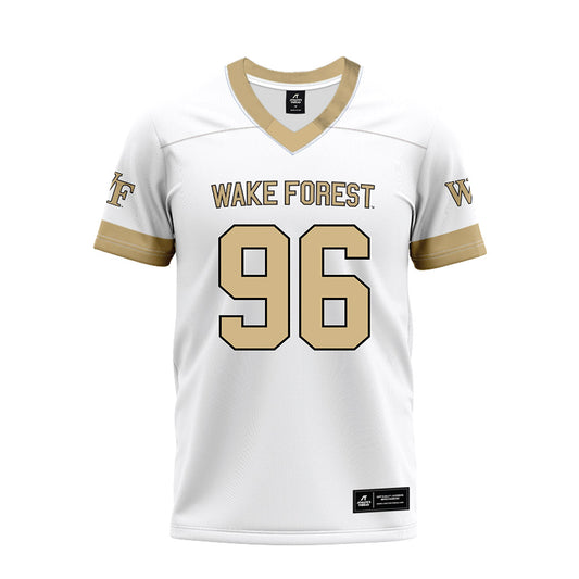Wake Forest - NCAA Football : Christian Harris - White Premium Football Jersey-0