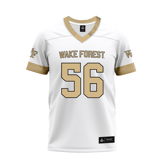 Wake Forest - NCAA Football : Ethan Calloway - White Premium Football Jersey-0