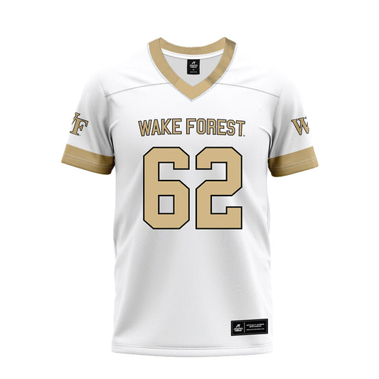 Wake Forest - NCAA Football : Jaishaun Offutt - White Premium Football Jersey-0