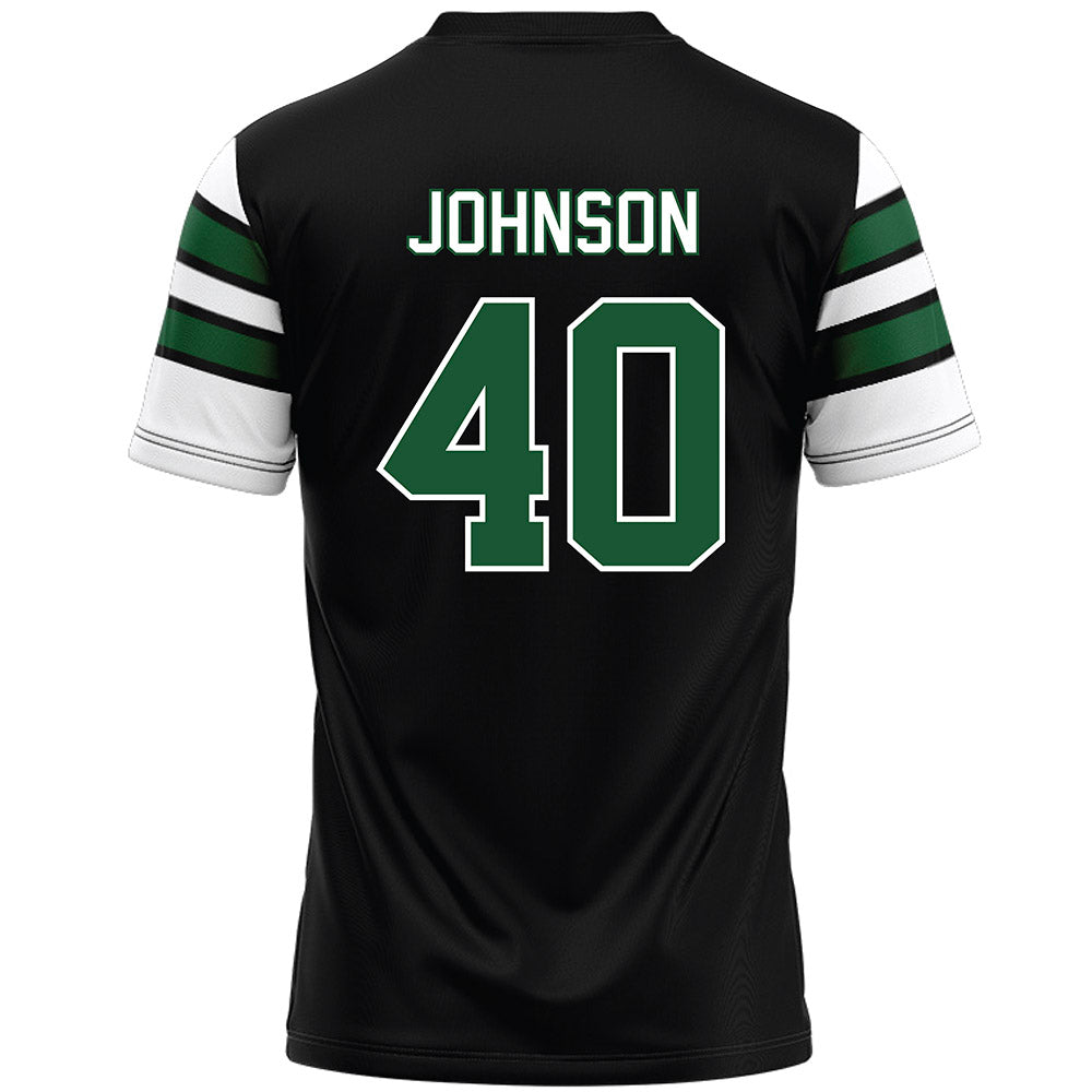 UAB - NCAA Football : Brayden Johnson - Black Premium Football Jersey-1