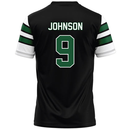 UAB - NCAA Football : AJ Johnson - Black Premium Football Jersey-1