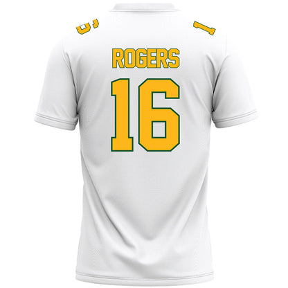 UAB - NCAA Football : Nate Rogers - White Premium Football Jersey-1
