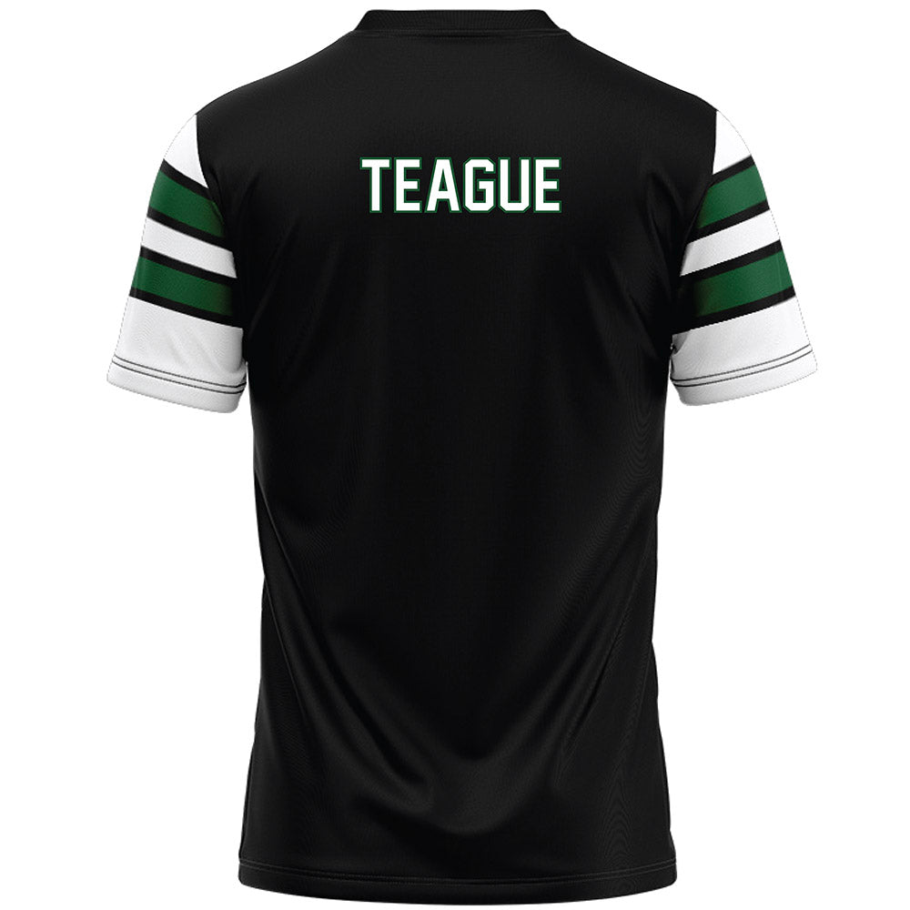 UAB - NCAA Football : Braden Teague - Black Premium Football Jersey-1