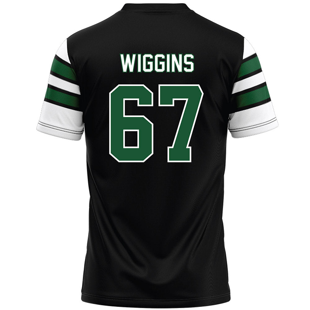 UAB - NCAA Football : Wes Wiggins - Black Premium Football Jersey-1