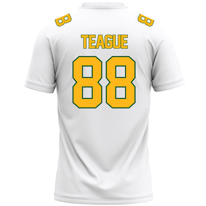 UAB - NCAA Football : Braden Teague - White Premium Football Jersey-1