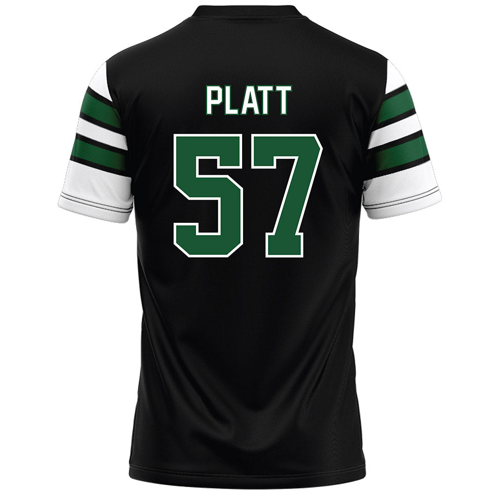 UAB - NCAA Football : Aidan Platt - Black Premium Football Jersey-1
