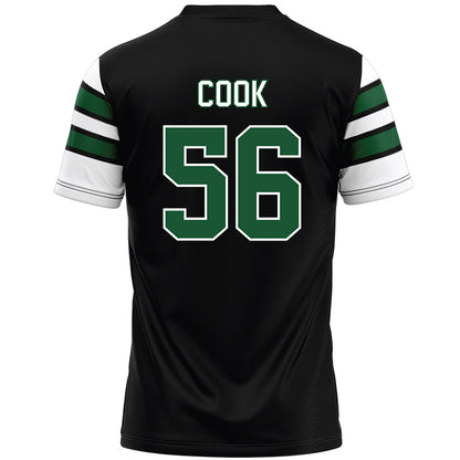 UAB - NCAA Football : Myles Cook - Black Premium Football Jersey-1