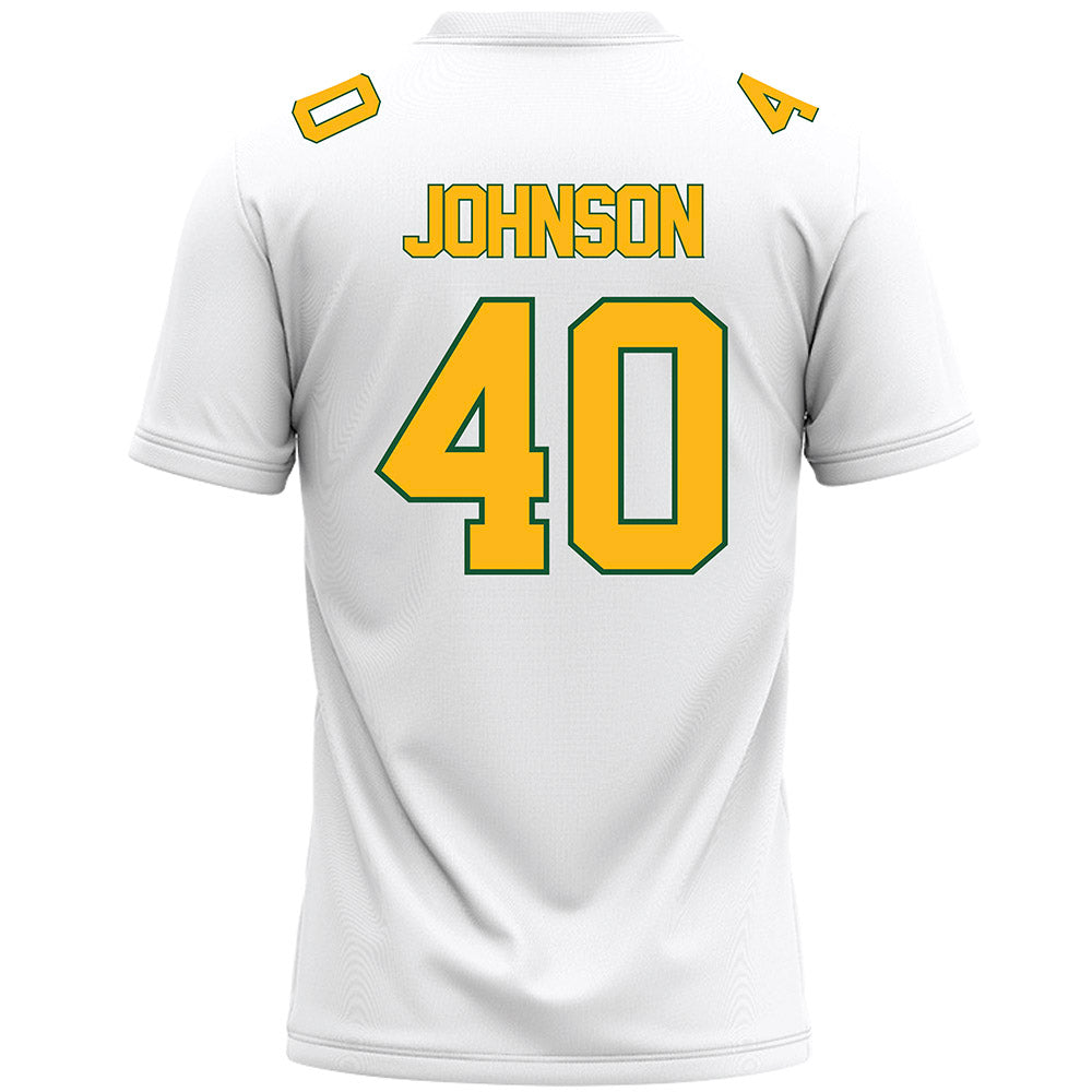 UAB - NCAA Football : Brayden Johnson - White Premium Football Jersey-1