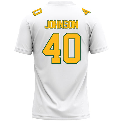 UAB - NCAA Football : Brayden Johnson - White Premium Football Jersey-1