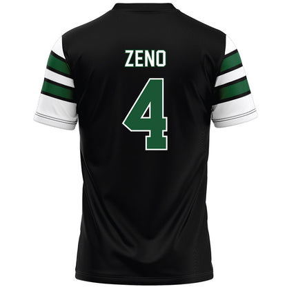 UAB - NCAA Football : Jacob Zeno - Black Premium Football Jersey-1