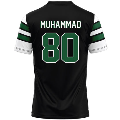 UAB - NCAA Football : Malik Muhammad - Black Premium Football Jersey-1